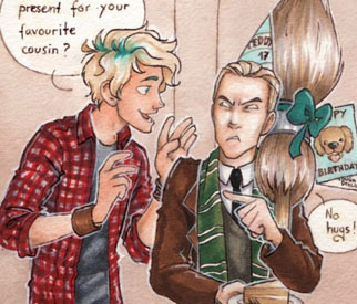  Draco meets Teddy